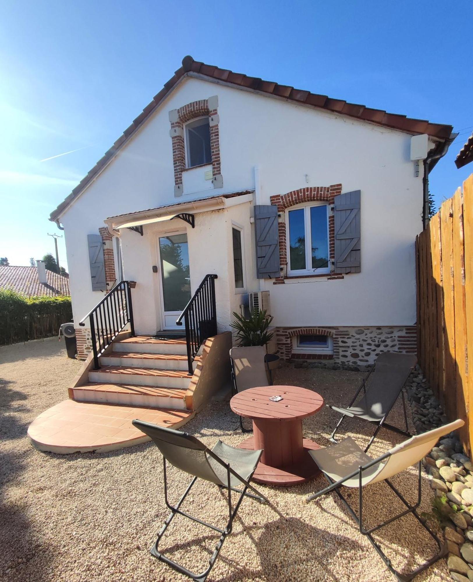 Villa Garona Avec Billard Proche Pyrenees Cazeres Экстерьер фото