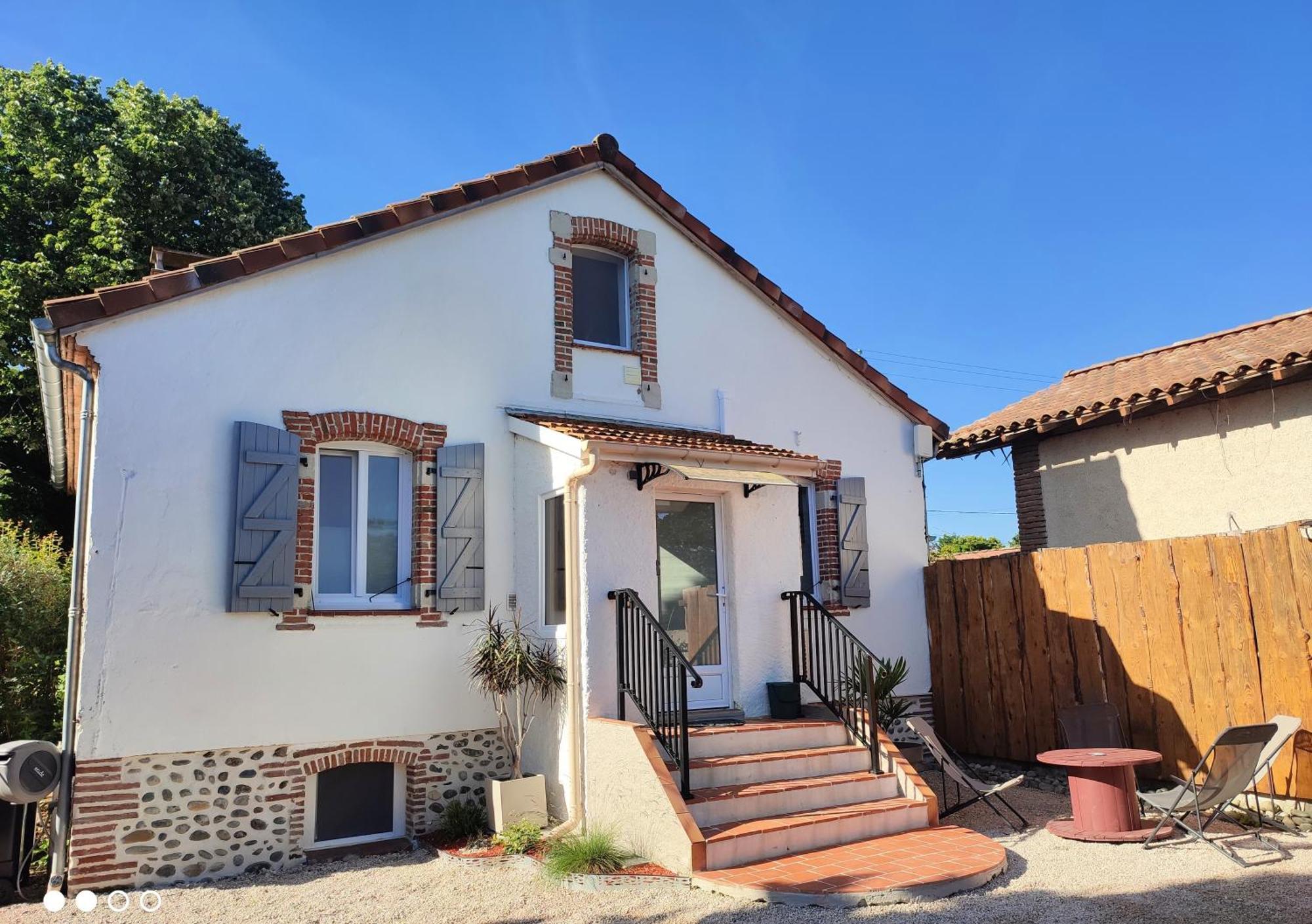 Villa Garona Avec Billard Proche Pyrenees Cazeres Экстерьер фото